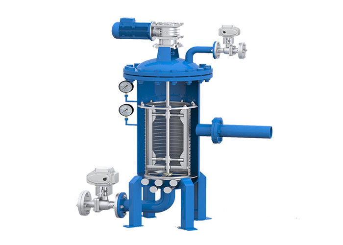 Système automatique en brosse de filtration de remuement pour l'eau de refroidissement d'eaux usées
