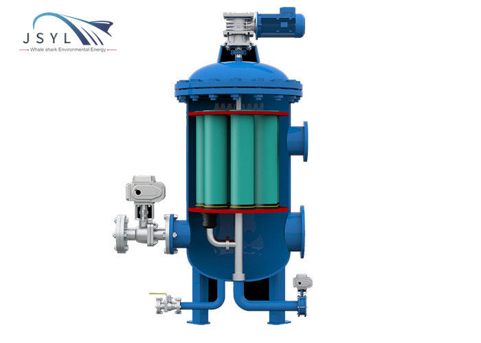 traitement de l'eau automatique de filtres de remuement de tour de refroidissement 1.6MPa