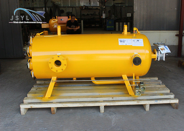60m3/H filtre manuel horizontal de remuement de 20 microns