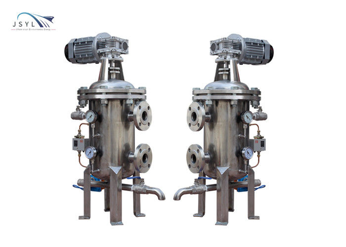 Traitement de l'eau automatique de filtre de remuement d'élément filtrant de fil de la cale JSYL-S4